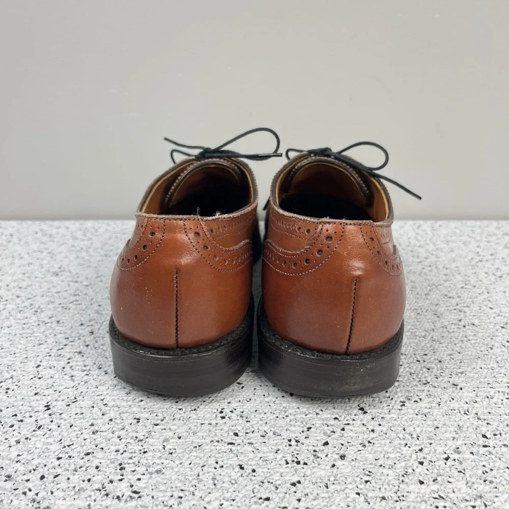 Allen Edmonds Sanford Dress Shoes‎ Mens 11 AA Leather Oxford Cap Toe